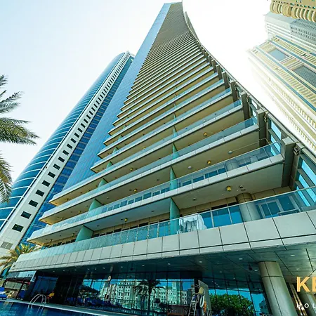 Captivating Sky & Sea Views In Two Bedroom Suite Dubai Esterno foto