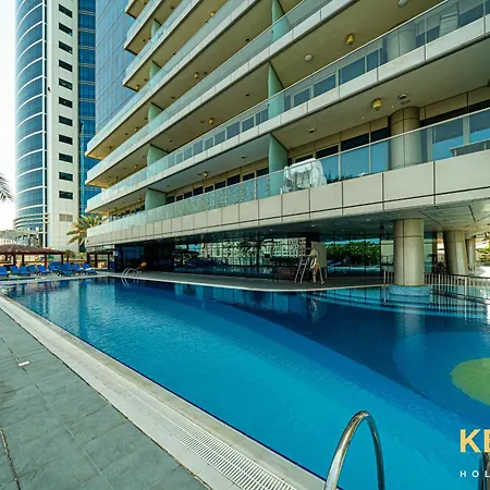 Captivating Sky & Sea Views In Two Bedroom Suite Dubai Esterno foto