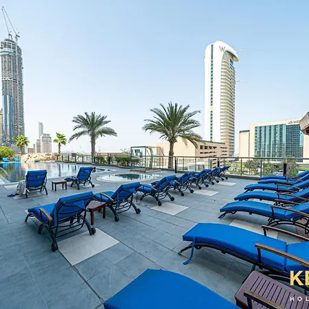 Captivating Sky & Sea Views In Two Bedroom Suite Dubai Esterno foto