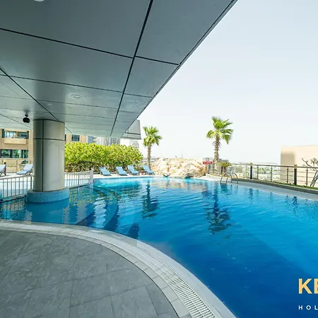 Captivating Sky & Sea Views In Two Bedroom Suite Dubai Esterno foto