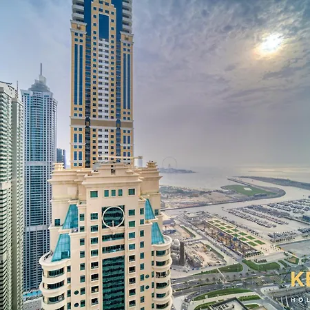 Captivating Sky & Sea Views In Two Bedroom Suite Dubai Esterno foto