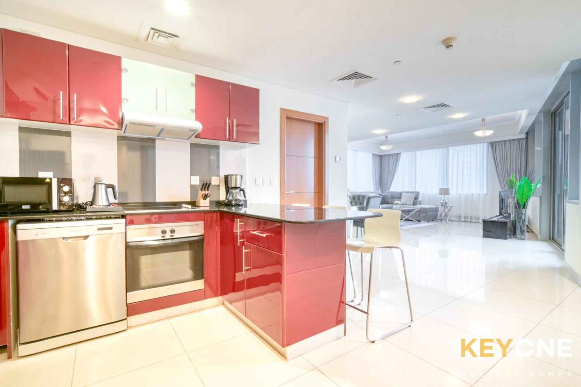 Apartment Captivating Sky & Sea Views In Two Bedroom Suite Dubai