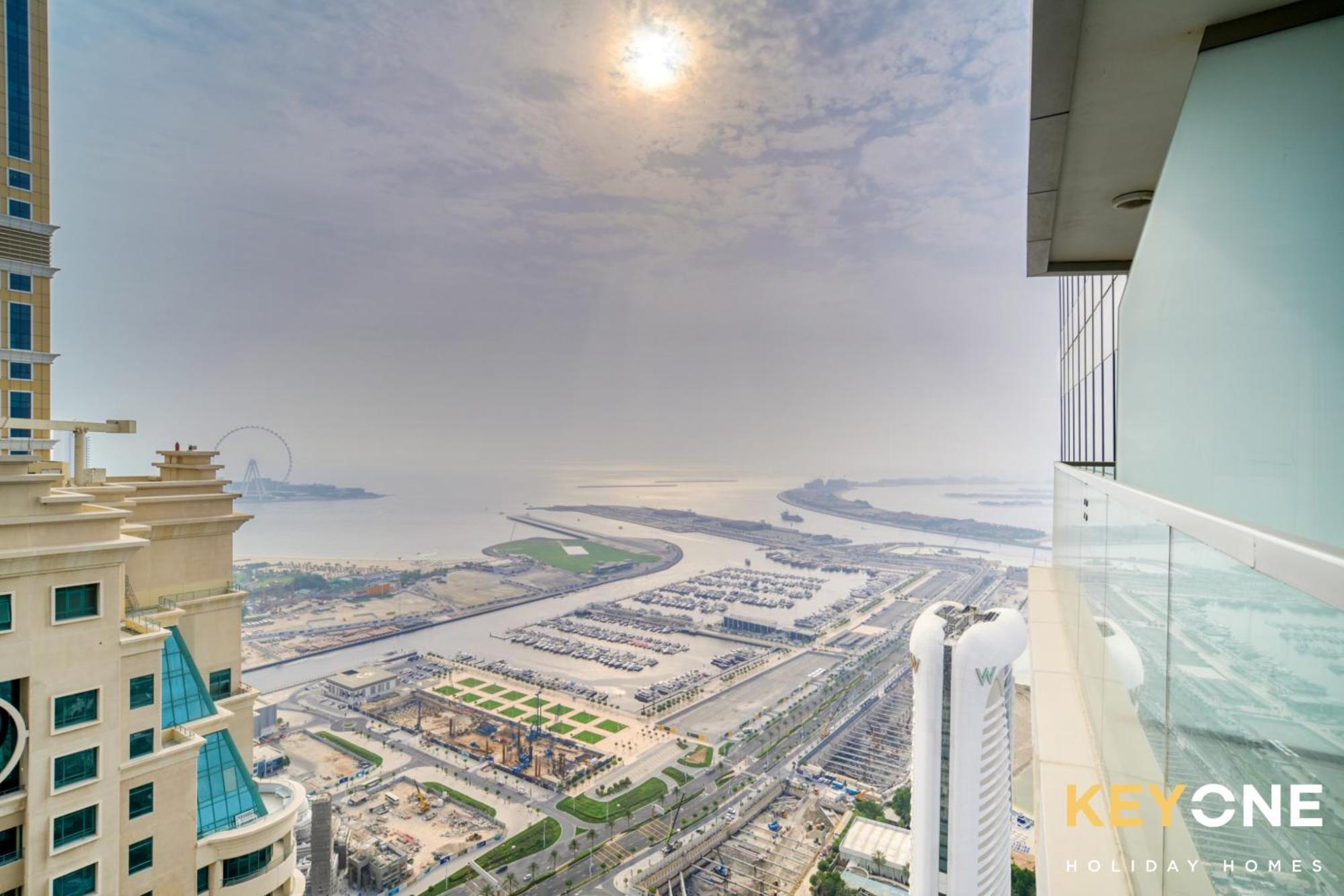 Captivating Sky & Sea Views In Two Bedroom شقة دبي